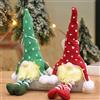 Seasboes 2 Pezzi Gnomo Natalizio Illuminato Babbo Natale, Elfo Natale Bambola Di Peluche Decorazioni, Elfi Natalizi Decorazioni Interno, Addobbi Natalizi Elfi E Gnomi, Figurine Di Gnomi Di Babbo Natale (B)