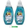 Beni Culinari 2 X Coccolino Wonder Wash Ultra Clean detersivo liquido per lavatrice - Ideale per cicli brevi 37 lavaggi 1480 ml + portachiavi Beni Culinari
