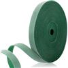 Lusofie Nastro per Legare Piante da 10m Nastro 12 mm Erba Piante Verdi Nastro Porta Piante Autoadesivo Nastro Richiudibile per Piante per Legare Le Piante agli Alberi