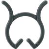 Fdit1 200pcs Durevole Clip di Supporto per Piante Clip di Supporto per Piante Clip di Fissaggio per Piante steli di Fiori Clip di Supporto Vite Strumento di Fissaggio per Accessori da Giardino(25mm)