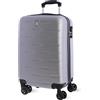AMICHI - bagaglio a mano valigia 55 x 40 x 20 cm | leggero trolley rigido con 4 ruote | Bagaglio di bordo adatto per aerei Ryanair e altro ancora