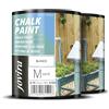 JOVIRA PINTURAS Chalk Paint 1,5 Litri | Pittura al Gesso, Matte all' Aqua, Rinnova il tuo arredamento con creatività. (2x750 millilitri, Bianco) C-10-2