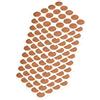 bricoleva.it Coprivite Adesivo Tondo per foro Mobili, Pavimento, Armadi, Scrivanie - Copri Foro Vite Colorato - Confezione da 200 Coprivite Color Ciliegio