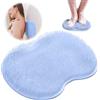 KIKVTER Piedi Scrubber per Doccia, Pediluvio Massaggiatore Piedi, Tappetino in Silicone Antiscivolo, Spazzola Schiena Doccia, Spugna Doccia Silicone, Pad Massaggio Schiena con Ventose, Esfoliare