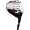 Wilson Profile 3-Fairway Mazza da Golf Uomo Destro Rosso e Nero | In grafite ad alte prestazioni, bastone da golf legno 3 fairway per uomo destro ideato per la massima distanza in pista