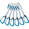 Climbing Technology 2E687FIC0QCTXXP Aerial PRO Set DY Rinvio, Confezione da 6 Pezzi, Argento/Azzurro