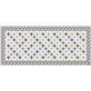 Vilber Trevi DU 06 52X120 Tappeto, Vinile, Multicolore, 52x120x0.22 cm