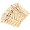 PARENCE.- Denti per spiedini in bambù 18 cm - Set da 100 | Bastoncini da cocktail | Aperitivo & BBQ | Accessori per frutta, carne e coperchi