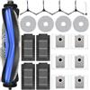 Alloytool 20 pezzi accessori compatibili con Ecovacs Deebot T50 Omni / T50 Pro Omni, 1 spazzola principale, 6 sacchetti, 4 panni, 4 filtri, 4 spazzole laterali, 1 spazzola di pulizia