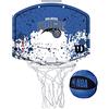 Wilson Minicanestro da Basket NBA TEAM MINI HOOP, Plastica, Bianco/Blu (Orlando Magic)