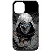 Marvel Moon Knight - Geroglifici egiziani con occhi luminosi, colore: Nero Custodia per iPhone 12/12 Pro