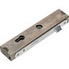 KOTARBAU Serratura da Infilare con Scatola di Serratura, 30 x 50 x 245 mm, 72 mm, Destra per Cilindro Profilato per Porte d'Ingresso, Argento