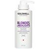 Goldwell Dualsenses Blondes & Highlights 60sec Treatment maschera per capelli biondi 500 ml