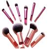 Fyearfly Pennelli trucco Pennelli Make Up set di mini pennelli Travel Fantasy da 10 pezzi, pennelli da trucco da viaggio per fondotinta, ombretto, cipria, fard, contouring e correttore professionale