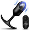 Heavy Hitters Vibrating Weighted Silicone Anal Plug Large Black