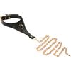 Master Series Captivate Collar with Body Chain Black