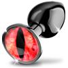 Creature Cocks Sinister Eye Red Eye Metal Butt Plug Small