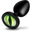 Creature Cocks Creature Eye Green Eye Silicone Butt Plug Small