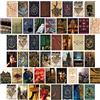CON*QUEST Conquest Journals, collage da parete di Harry Potter Hogwarts, set di 50 stampe ufficiali del mondo magico, 10,2 x 15,2 cm, stampate su cartoncino di qualità, finitura opaca
