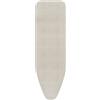 Brabantia Ironing Board Cover B 124x38 cm - Denim Grey | 100% Cotton Top Layer with 8mm Foam Padding for Size B Ironing Boards | Durable, Washable, and Easy to Install