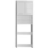 trendteam smart living Arredamenti, Bianco Liscio (Alta lucentezza), 63 x 187 x 24 cm