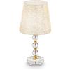 Ideal Lux QUEEN TL1 MEDIUM Mod. 077741 Lampada Da Tavolo 1 Luce