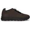 GEOX Spherica Sneaker In Tessuto Fango Nero - Uomo - Fango Nero