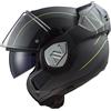 LS2, Casco Moto Modulare ADVANT COOPER Mat Titanium Black, S