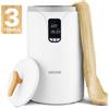 VEVOR Scaldasalviette Capienza 20 Litri con Schermo LED, Scaldacoperte di per Bagno, Timer Impostazione Temperatura, Blocco di Sicurezza, Ideale per SPA, Bagno Casa, Bianco