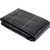 GARDENIX Tessuto Non Tessuto per Erbacce Extra Forte, 70 g/m² (0,6 m x 15 m), Colore Nero