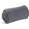 Wolf Essentials World' s Best Cozy-Soft Microfleece Travel Blanket, bambù Rosa, Pile, Charcoal, Confezione da 1