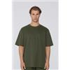 Tezenis T-shirt Girocollo 100% Cotone Pesante Uomo Verde