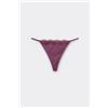 Tezenis Perizoma Con Fianchetto Tanga Light Touch Donna Viola