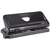 Rapesco 1342 Perforatrice a 6 Fori Regolabile, Capacita 10 Fogli, Nero