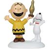 Department 56 Peanuts Village Accessories - Statuetta Charlie Brown Breaks 100, 5,5 cm, multicolore