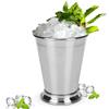 Cyrank 400ml Mint Julep Cup, bicchieri da bar in acciaio inox Moscow Mule Mint Julep Cup Tazza da cocktail in acciaio inox per bevande miste Party Beer