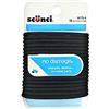 Scünci No Damage Elastic Hair Bands, Black by Scunci
