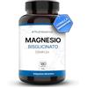 Nutriessence Magnesio Bisglicinato Complex |Maxi Dosaggio 180 Capsule | 3 Mesi di Fornitura | Con Vitamine B1, B3, B6, B12 | | Energia, Sistema Nervoso e Muscolare | Anti-Fatica |