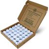 Second Chance Golf Lakeballs, 36 Misto Distance Golf Balls, Riciclato Grado A Bianco Palline Da Golf Usate per Tutti I Golfisti