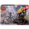 Educa - Puzzle da 500 pezzi per adulti e bambini | Bicicletta con Fiori nel cestello. Pezzi perfettamente finiti e sicuri per i bambini. Misura 34 x 48 cm. Include colla fix Puzzle. Da 11 anni (17988)