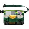 Generic Cintura porta attrezzi da costruzione, piccola borsa organizer per attrezzi, 35 x 24 cm, con striscia riflettente, per donne, uomini, tecnici, lavoro, macchinisti, falegnami, elettricisti
