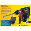 Parkside PBH 1500 B2 - Martello pneumatico, percussione e scalpello, 1.500 W, con accessori