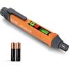 TopTes PT199 Rilevatore di Gas Metano Casa Portatile per Individuare Fonti di Perdite Combustibili come Propano (Batteria Inclusa x2)