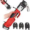 vanenferse Pinza Crimpatrice Idraulica a Batteria Portatile, Pinza Capicorda Tubi Professionale Senza Fili, Pressatrice Multistrato per Sistemi di Tubazioni in Acciaio Inossidabile 16-28,6 Mm
