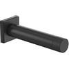 National Hardware N830-526 Reed Door Stop, 3, Matte Black with Matte Black Tip, 1 Count (Pack of 1)