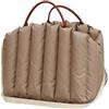 PJJUHS Trasportino Cane Auto Borsa Cuccia Cani Piccola Taglia Auto Portatile Viaggio Gatti Trasportini Antiscivolo Portatili Seggiolino Auto Cane(Lights Brown,S(45x35x35cm))