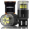 AUHSSAN W21/5W Lampadine LED, 6000K Xenon Bianco 6.5W 12V-24V DC9-32V T20 7443 7440 W21W Super Luminoso per la Luci di Retromarcia, Luce Di Parcheggio, Lampadina a Coda, Lampada di Luce Diurna (2 Pezzis)