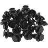 TUCKBOLD Clip Parafango Anteriore per Honda CR-V 1997-2020 Resistente No.91503SZ3003 | Rivetti di Fissaggio in Plastica Tipo Spinta per paraurti Neri 20 Pz