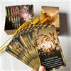 LIGHTOF JUSTICE Career Oracle Cards Deck, Money and Life Oracle Cards, Oracle Deck ti aiutano a raggiungere gli obiettivi finanziari, gli obiettivi di vita e le ambizioni di carriera.