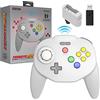 Retro-Bit Controller wireless Tribute64 2,4 GHz per N64SwitchPCMac e altri dispositivi USB - Grigio [...]